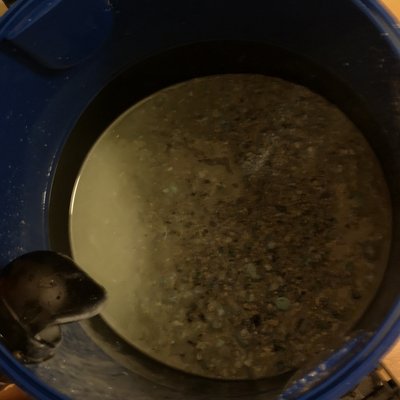 Limescale from hotwater cylinder