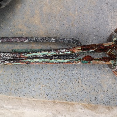 Scaled immersion heater