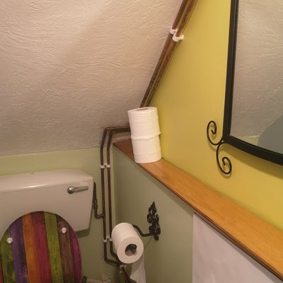 Copper pipework