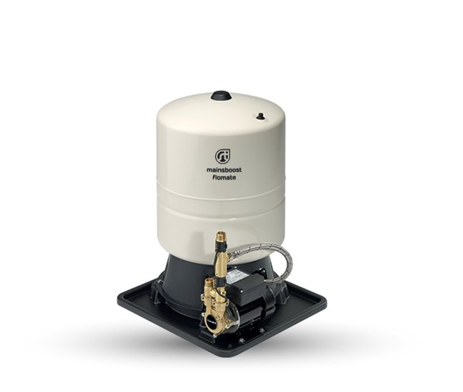 Mains booster pump